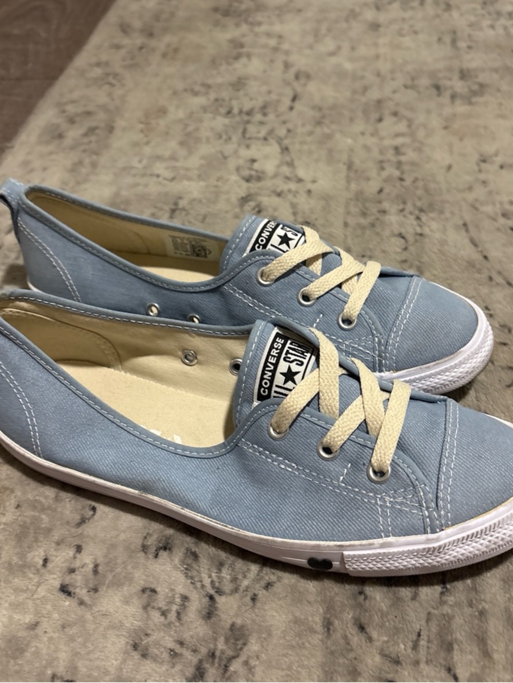 Converse Women All Star Low Top Sneakers - Light Blue